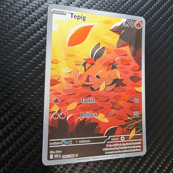 tepig pokemon card holographic - 31/236 - Cosmic Eclipse Miscellaneous Cards Type Are holo common cards missing